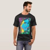 BLUE DIVING GIRL T-SHIRT (Voorkant volledig)