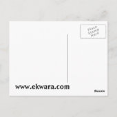 Blue Djinni Briefkaart (Achterkant)