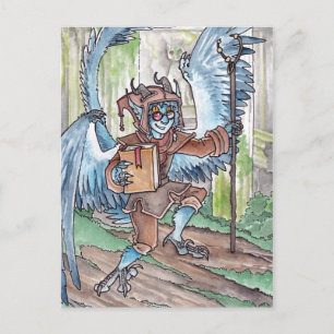 Blue Djinni Briefkaart