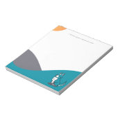 Blue Dog Notepad Notitieblok (Gedraaid)