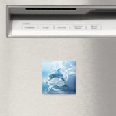 Blue Dolphin magnet Magneet (Insitu (Vaatwasser))