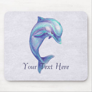 Blue Dolphin Mousepad Muismat
