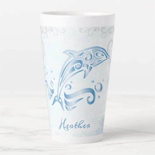 Blue Dolphin persoonlijke Mok (Voorkant)
