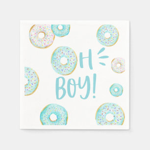 Blue Donuts Baby Sprinkle Servet