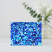 Blue Dot Briefkaart (Staand voorkant)