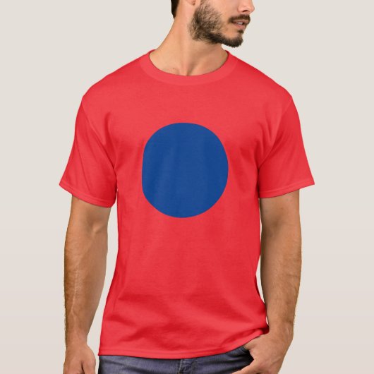Blue Dot Red State Shirt (Voorkant)