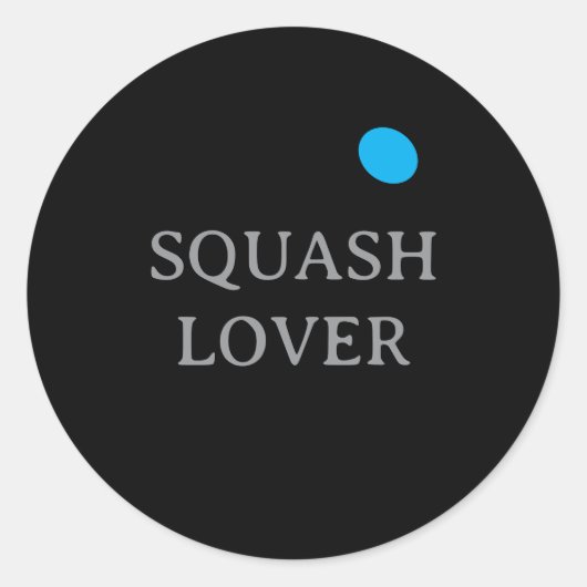 Blue dot squash ball custom sport stickers (Devant)