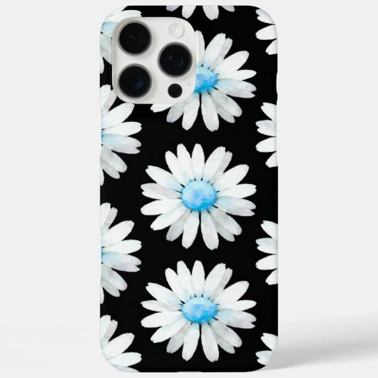 Blue Dotted Daisy's Case-Mate iPhone Case (Achterkant)