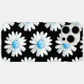 Blue Dotted Daisy's Case-Mate iPhone Case (Achterkant (horizontaal))