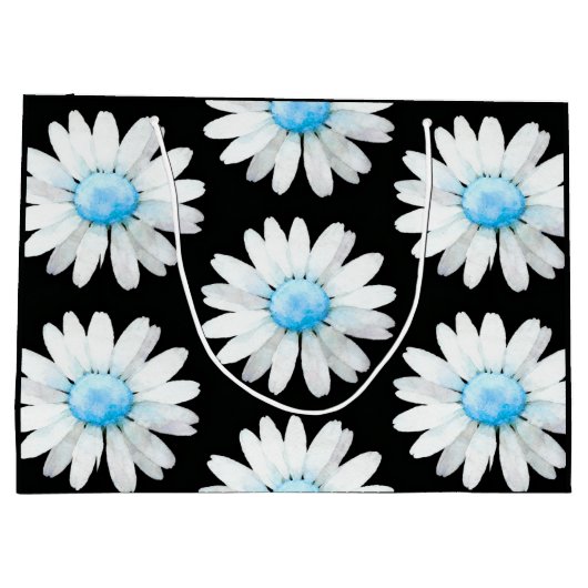 Blue Dotted Daisy's Groot Cadeauzakje (Achterkant)