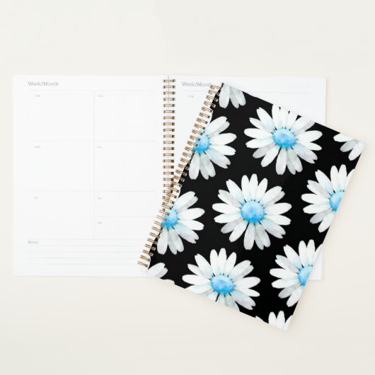 Blue Dotted Daisy's Planner (Display)