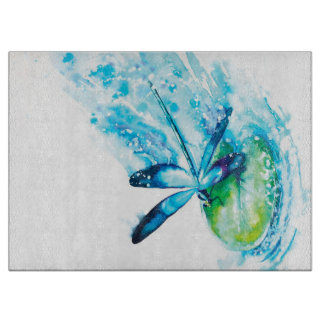 Blue Draairy Landing canvas print| lovely canvas Snijplank
