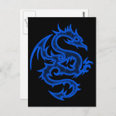 BLUE DRAGON BRIEFKAART (Voorkant / Achterkant)