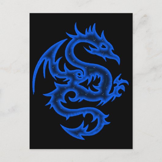 BLUE DRAGON BRIEFKAART (Voorkant)