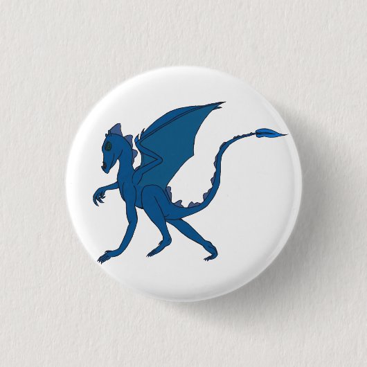 Blue Dragon Button door IDC. (Voorkant)