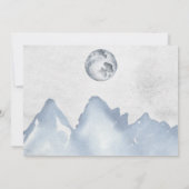 Blue Dragon Castle waterverf Kaart (Achterkant)