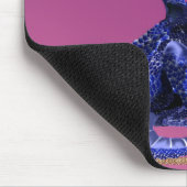 Blue Dragon en Butterfly Mousepad Muismat (Hoek)