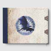 Blue Dragon Fantasy Wedding Gastenboek (Achterkant)