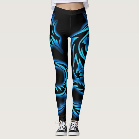 BLUE DRAGON LEGGINGS (Voorkant)
