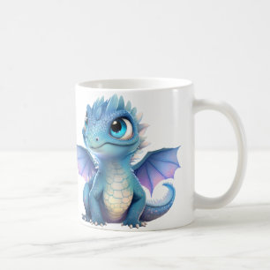 Blue Dragon Paarse dragon Koffiemok