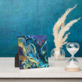 Blue Dragon Rider Fotoplaat (Insitu)