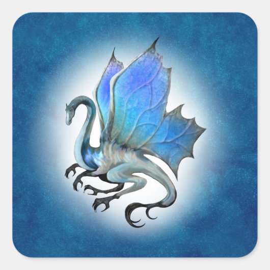 Blue Dragon Stickers (Voorkant)