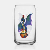 Blue Dragon Sunburst Guitare Music (Verso)