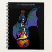 Blue Dragon Sunburst Guitare Music (Devant)