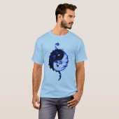 Blue Dragon Unity Symbool T-shirt (Voorkant volledig)