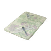 Blue Dragonflies Bath Mat (Gekanteld)
