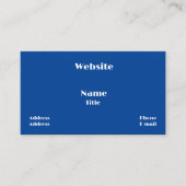 Blue Dragonflies Visitekaartjes (Voorkant)