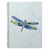 Blue Dragonfly Art Journal Carnet (Devant)