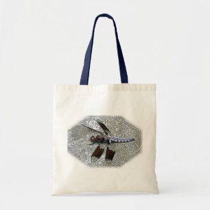 Blue Dragonfly Canvas tas