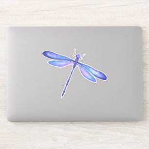 Blue Dragonfly Custom - Sticker en vinyle coupé