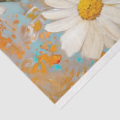 Blue Dragonfly  Daisy Botanische Decoupage Tissuepapier (Detail)
