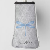 Blue Dragonfly Damask Golfheadcover (Draai 90)