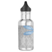 Blue Dragonfly Damask Waterfles (Links)