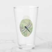 Blue Dragonfly Drink glas (Voorkant)
