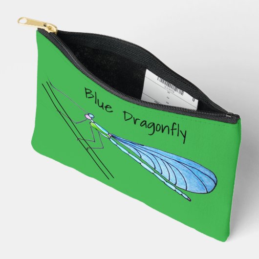 Blue Dragonfly  Etui (Open)