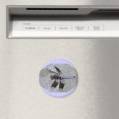 Blue Dragonfly Magneet (Insitu (Vaatwasser))