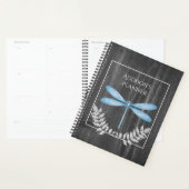 Blue Dragonfly Rustic Planner (Display)
