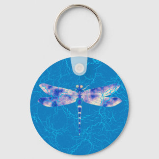 Blue Dragonfly Sleutelhanger