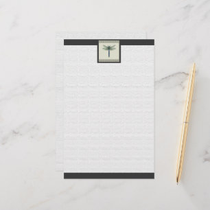 Blue Dragonfly Stationery Briefpapier