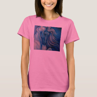 Blue Drama Horse T-shirt