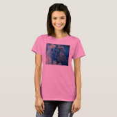 Blue Drama Horse T-shirt (Voorkant volledig)