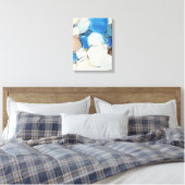 Blue Dream 1976 0011 door Jose T Joya Canvas Afdruk (Insitu (Slaapkamer))