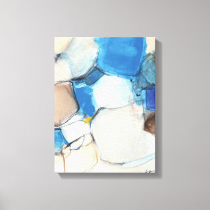 Blue Dream 1976 0011 door Jose T Joya Canvas Afdruk