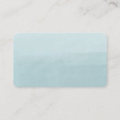 Blue Dream Catcher Waterverf Visitekaartje (Achterkant)