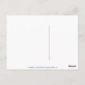 Blue Dream Sunset, Santa Monica Briefkaart (Achterkant)