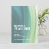 Blue Dream Uitnodiging (Staand voorkant)